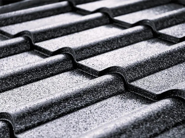 Stone coated steel roofing