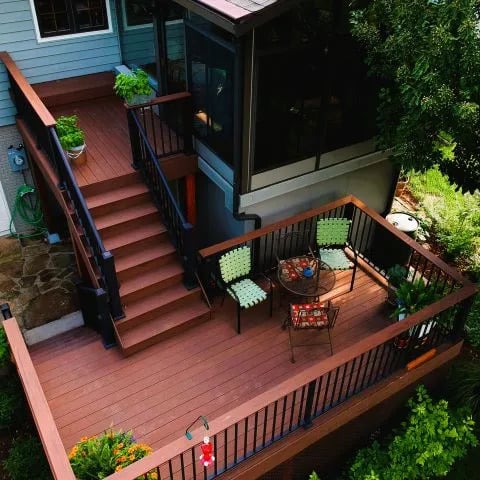 A composite deck