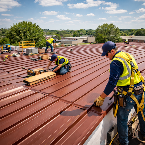 commercial metal roofing