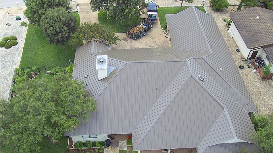 standing seam residential roofing
