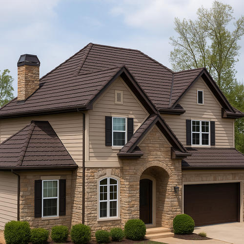 stone-coated steel roofing