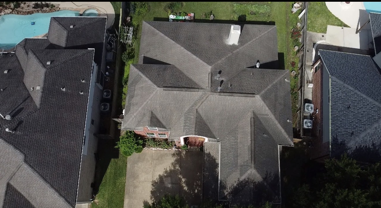 Roof before replacement project 1