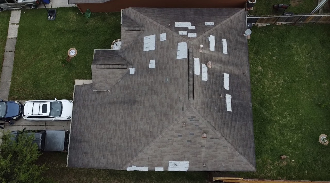 Roof before replacement project 5
