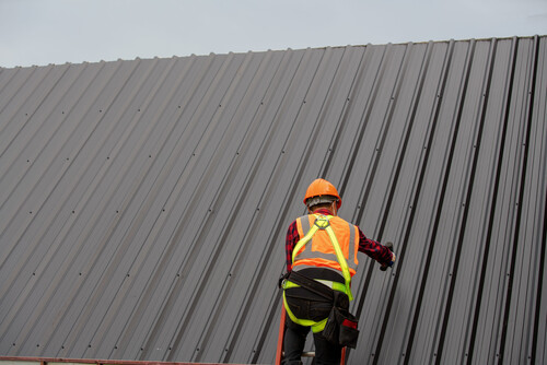 standing seam metal roofing