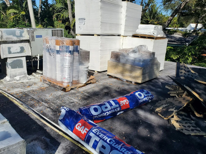 TPO roofing materials