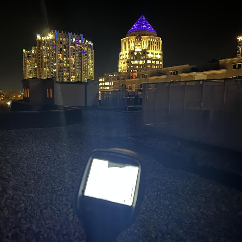 thermal imaging of a roof