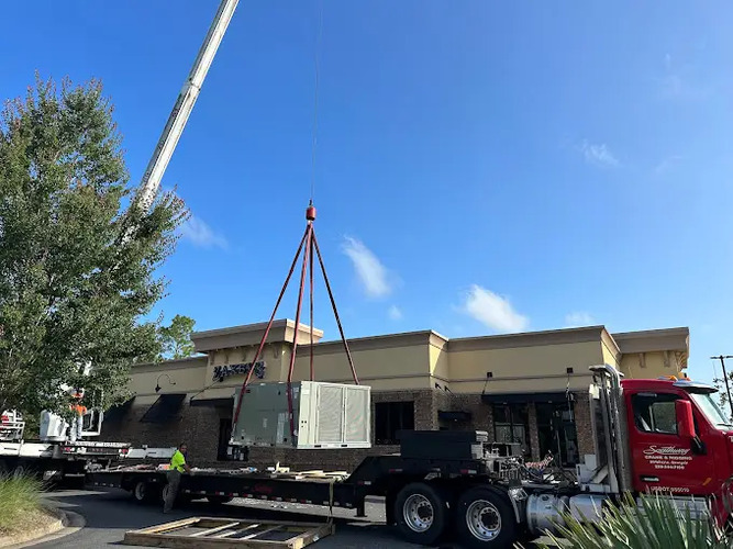 installing a commercial HVAC unit