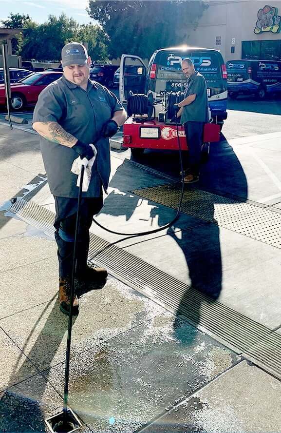 a pair of commercial plumbers