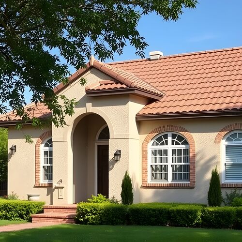ceramic tile roofing