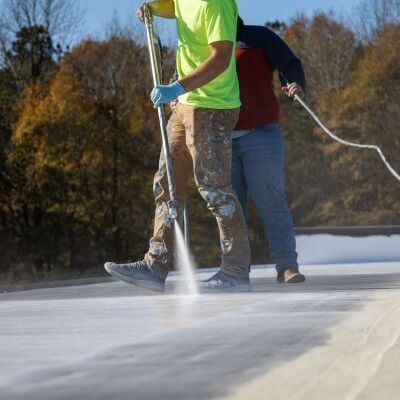 Commercial roof restoration