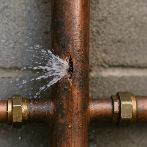 broken pipe
