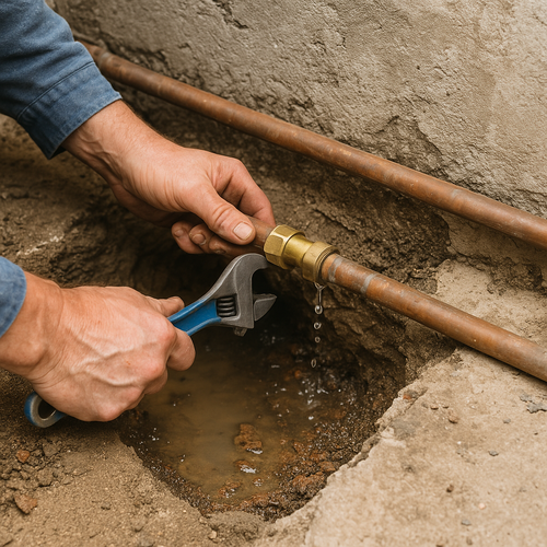 slab leak repair