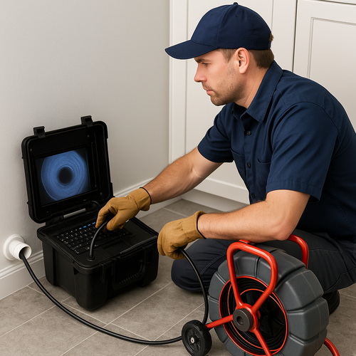 video plumbing camera