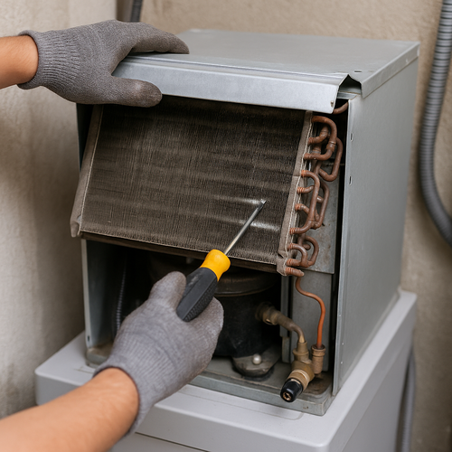 ac coils cleaning and replacement