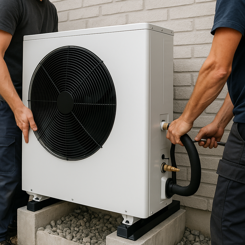 heat pump install