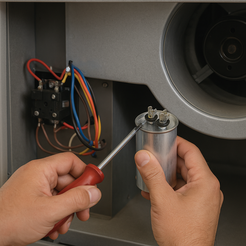 heater capacitors