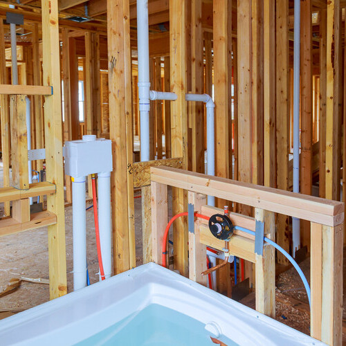 new construction plumbing