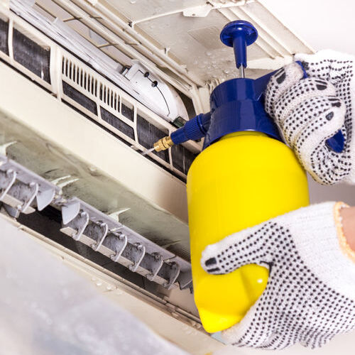 AC coil cleaner