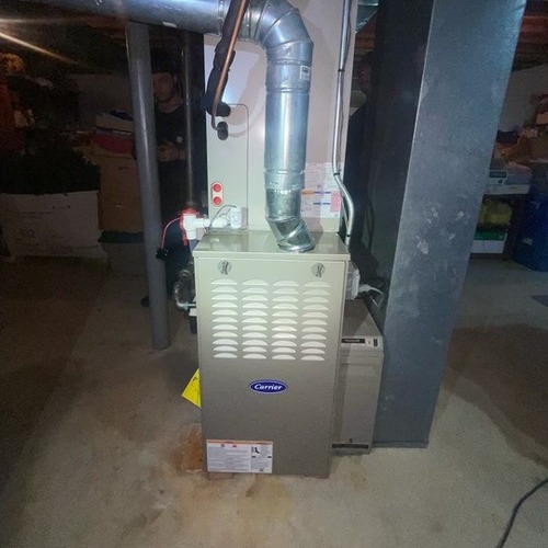 view of HVAC equipment