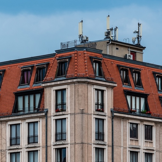 Hotel roof