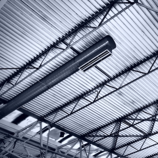 Industrial roof