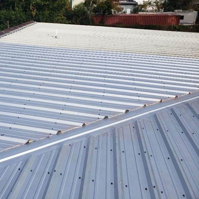 Metal roof