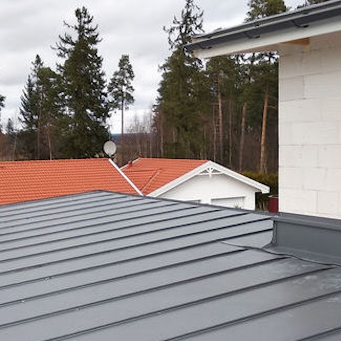 standing seam metal roof